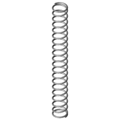 Druckfeder - Edelstahl - 0,12 x 1,32 x 10,9mm
