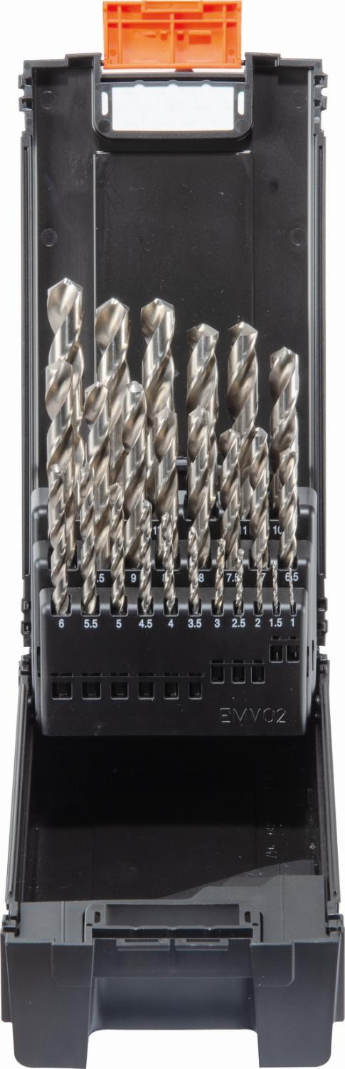 Projahn - Kassette Kunststoff HSS-G Turbo 25tlg. 1 - 13 mm - 1 Stück