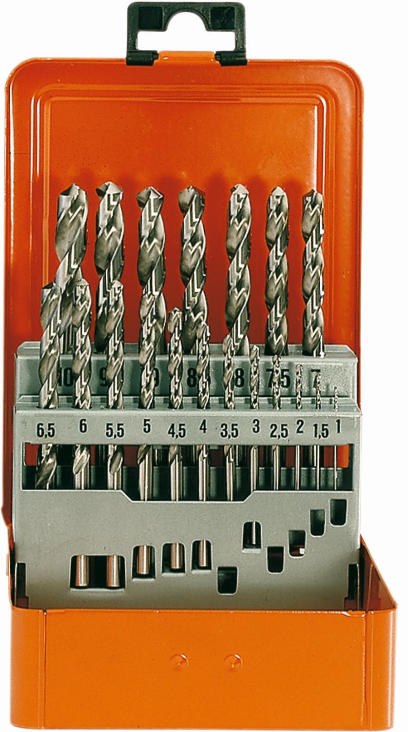 Projahn - Bohrerkassette HSS-G 19tlg 1-10/0,5 mm TURBO - 1 Stück