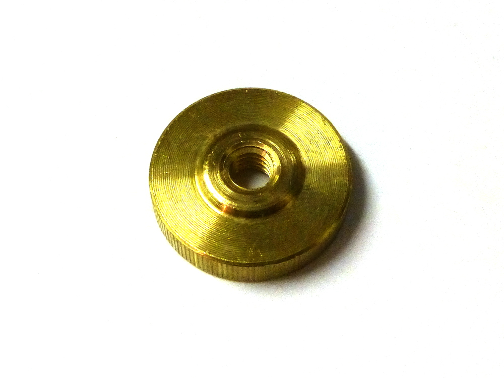 Rändelmuttern DIN 467 Messing M 10 Ms VE= 10Stück