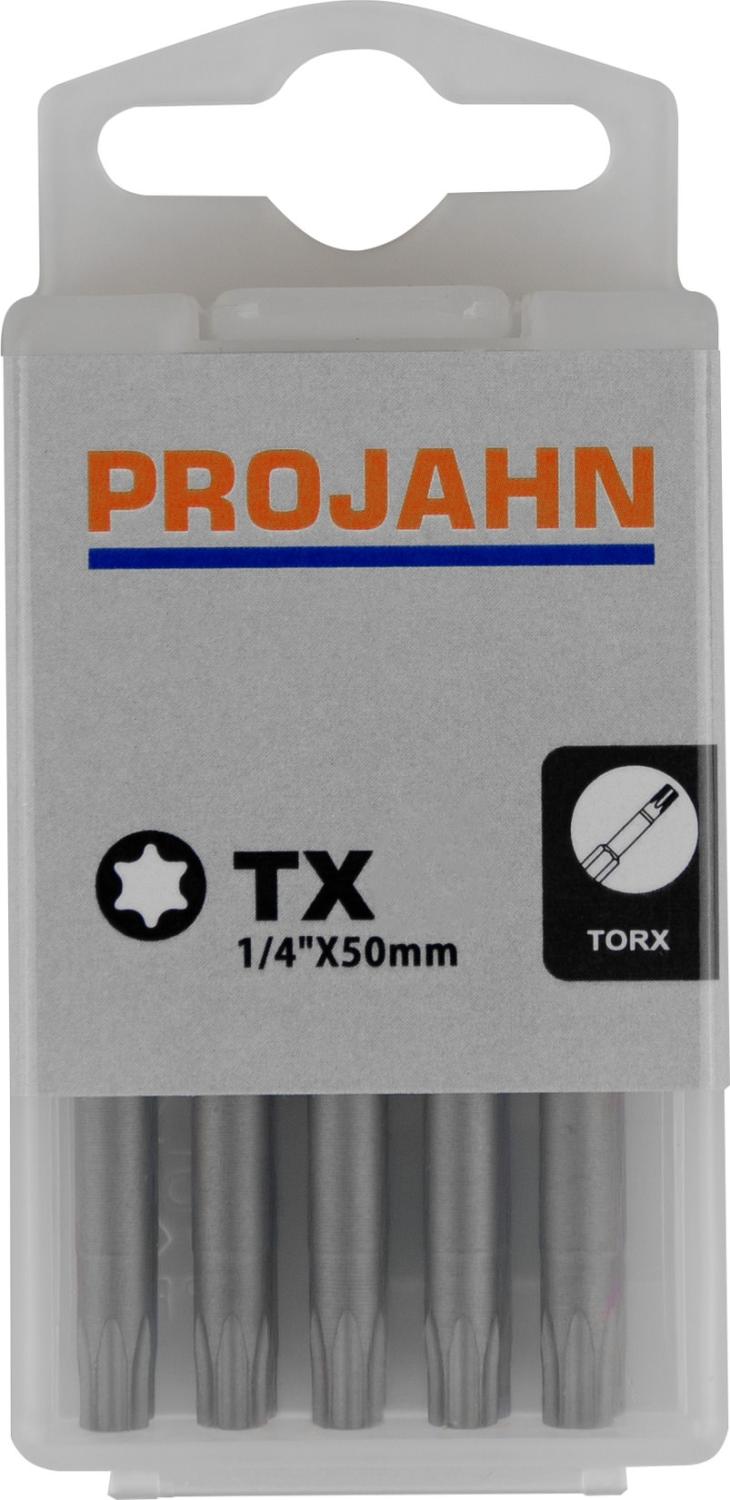 Projahn - 1/4" Bit L50 mm TX T50 10er Pack - 1 Stück