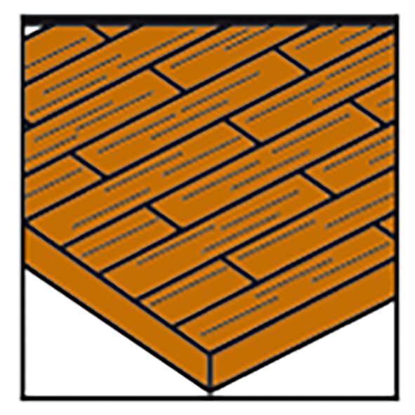 Projahn - Kunststoffkassette Holz V2 5tlg 4-10mm - 1 Stück