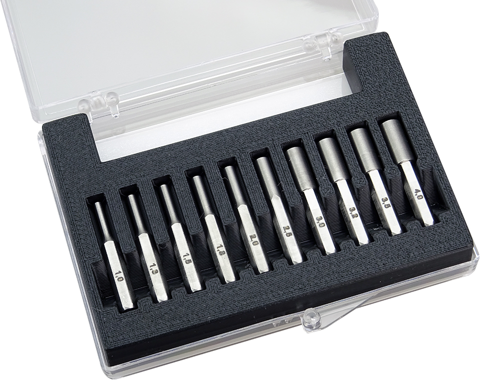 865-SET - Micro Steckschlüssel Set 10-tlg. 1-4 mm