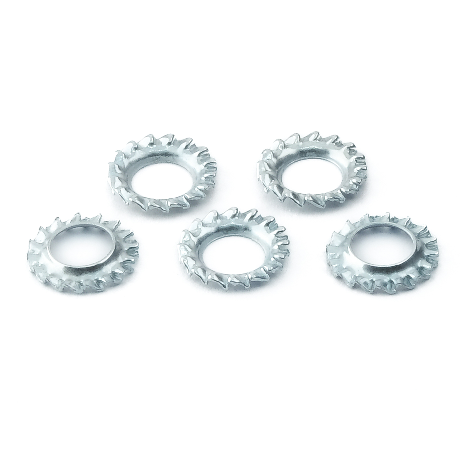 Fächerscheiben Innendurchmesser = 5,3mm KP = 25 Stück