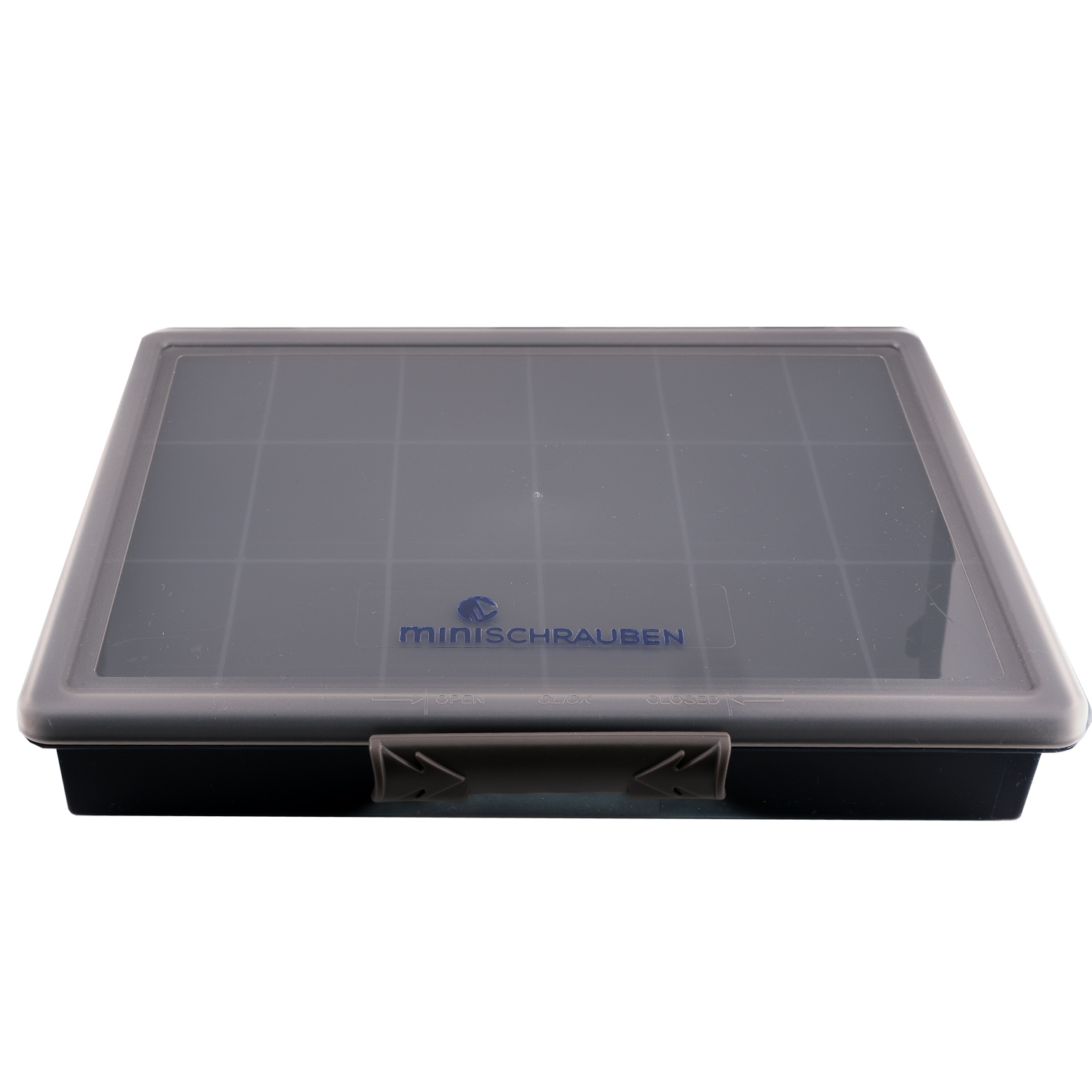 Sortiment mit Schrauben ISO-7380 und Muttern DIN 934 von M 3 bis M 6 aus Edelstahl A2 (435 Teile)