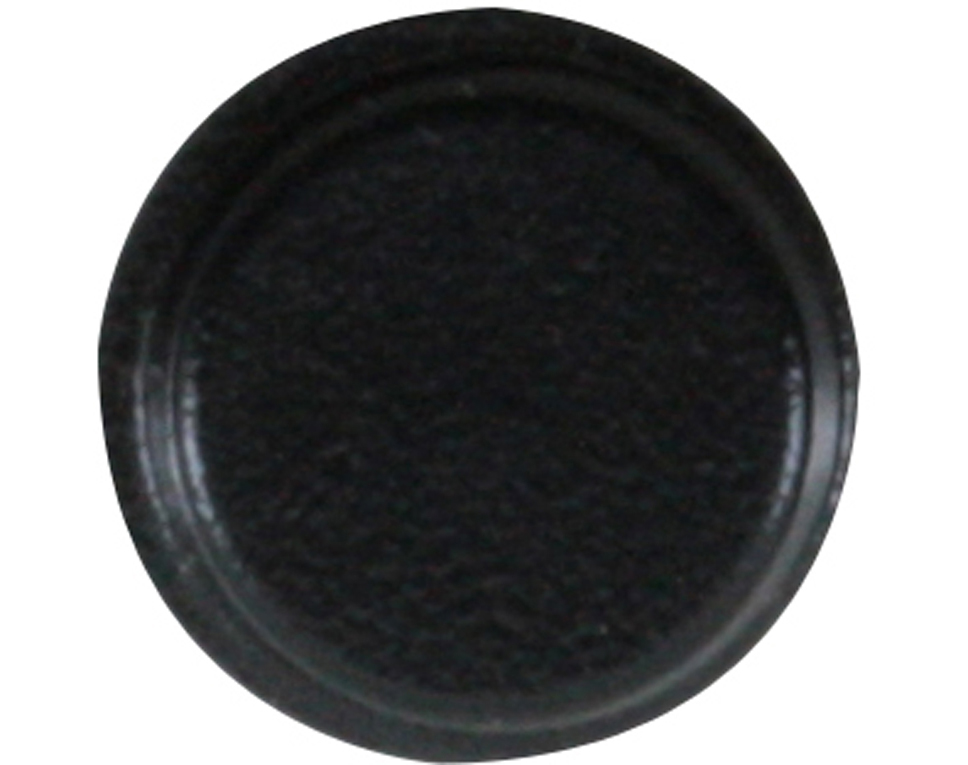 E19 - Gerätefüße schwarz, rund, Ø 19 mm (Packung mit 98 Stück)