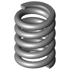 Druckfeder - Edelstahl - 4 x 24 x 33,5mm