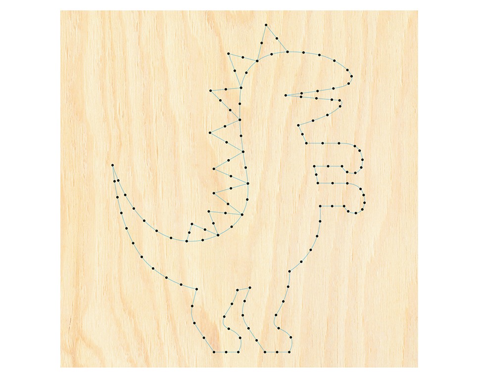 M-NB3 - Nagelbild Dinosaurier