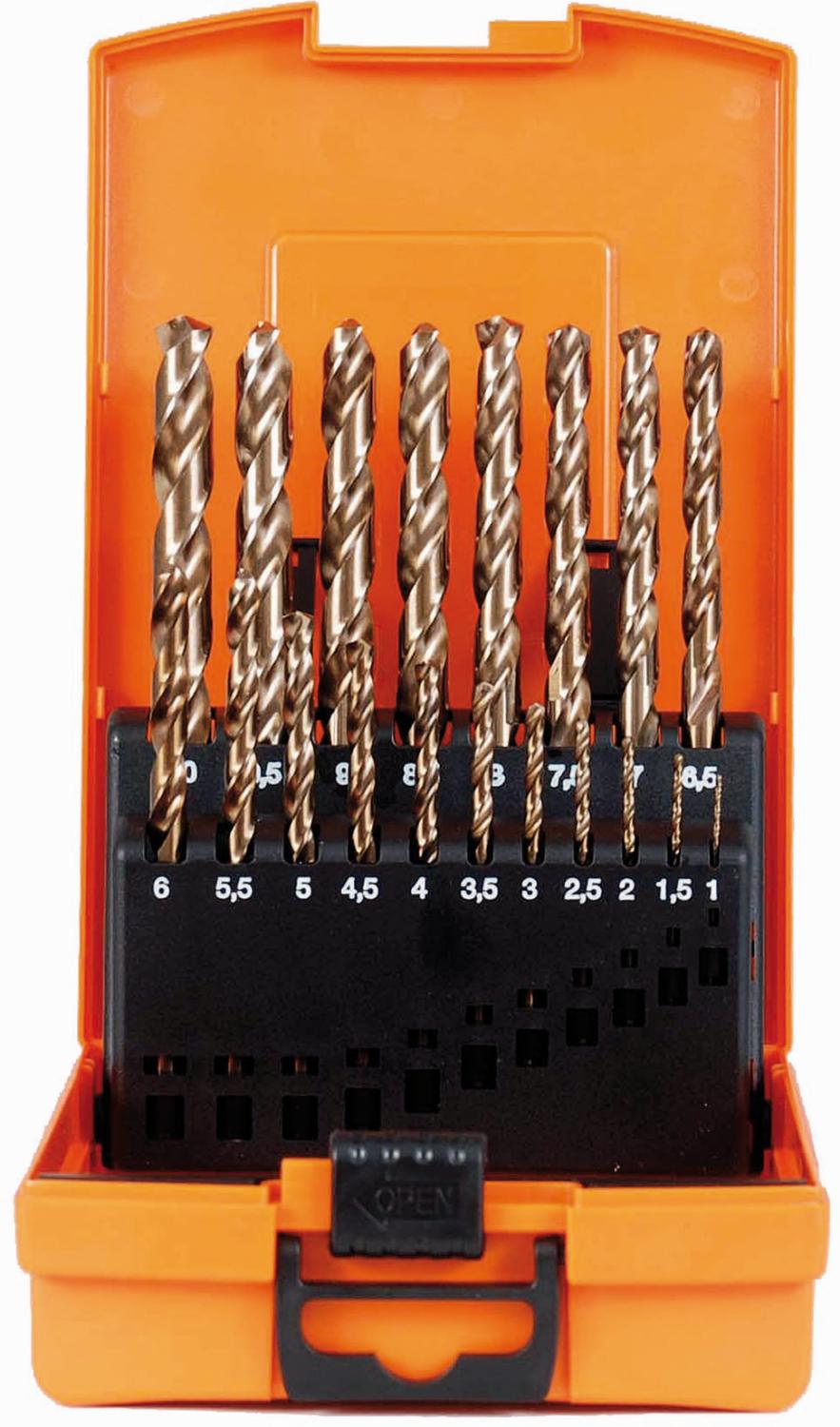 Projahn - Kunststoffkassette HSS-Co 1-10 mm 19tlg - 1 Stück