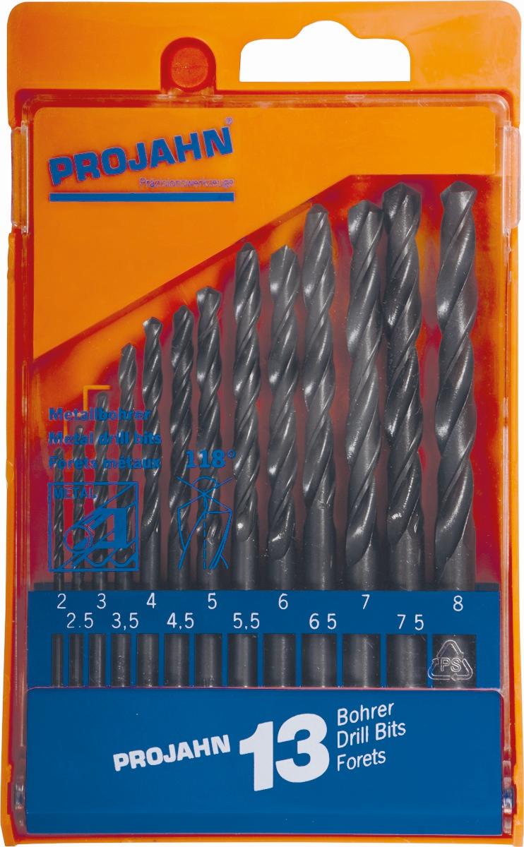 Projahn - Kunststoffkassette HSS 13tlg 2-8/0,5 mm - 1 Stück