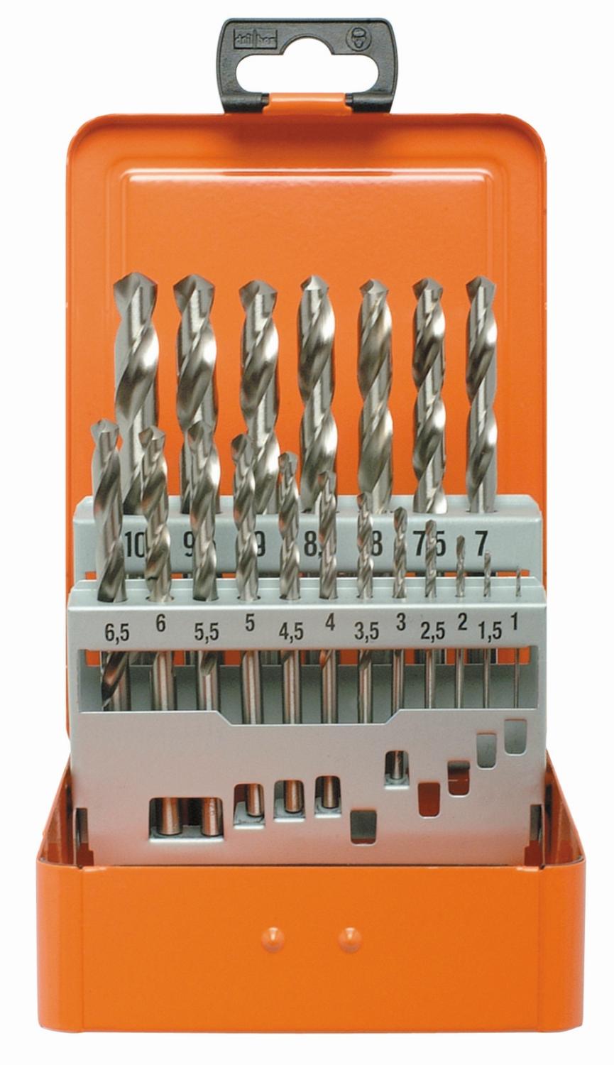 Projahn - Bohrerkassette HSS-G 19tlg 1-10/0,5 mm ECO - 1 Stück