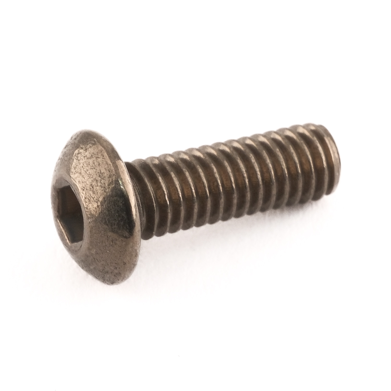 Flachkopfschraube M 2.5 x 12mm - ISO 7380 - Titan Grade 2