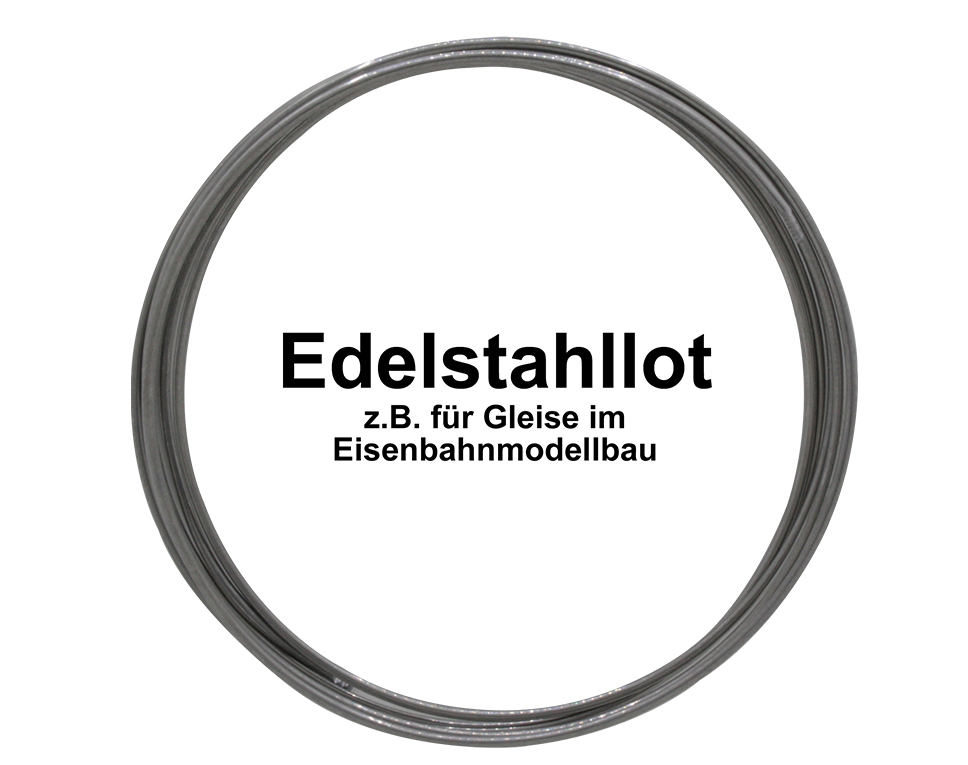 LZVA5 - VA-LOT 1m - Ø1 mm Edelstahllot (ca.5,5g)