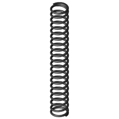 Druckfeder - Federstahl - 0,63 x 5,63 x 38,5mm