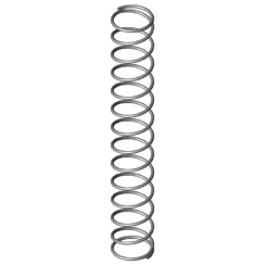 Druckfeder - Edelstahl - 0,25 x 3,45 x 22,7mm