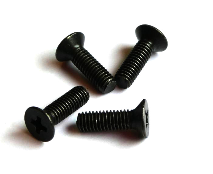 Senkschrauben M 4 x 10 VE=50 Stück (schwarz)