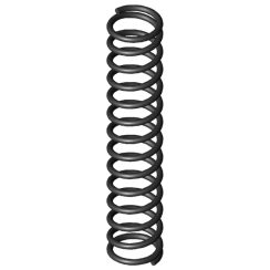 Druckfeder - Federstahl - 0,1 x 0,9 x 4,6mm