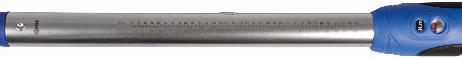 Projahn - 1/2" Drehmomentschluessel TORQUE-PROFI 200 Bereich: 40-200 Nm Toleranz: 4% - 1 Stück