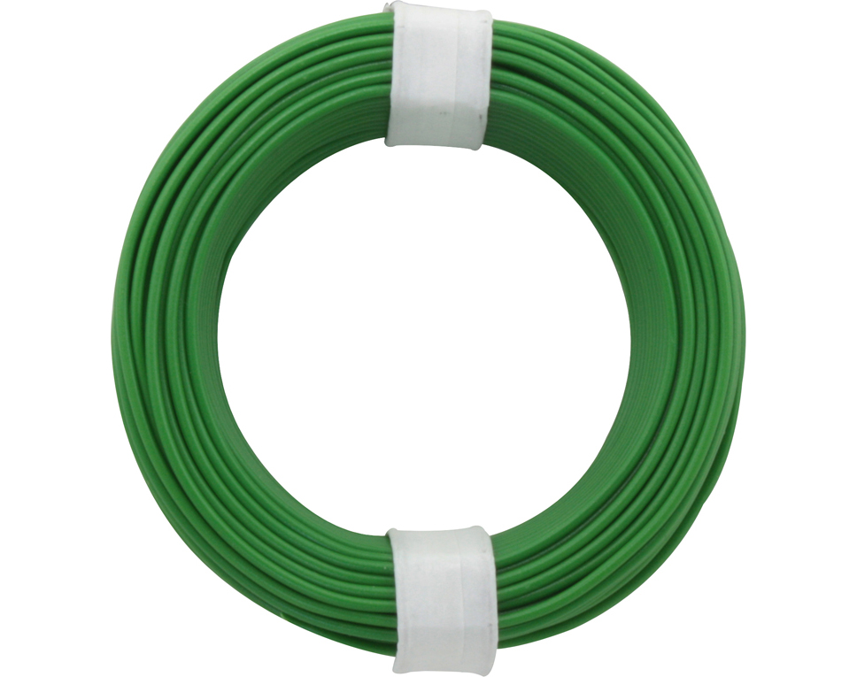 118-4 - Kupferschalt Litze  0,14 mm² / 10 m / grün