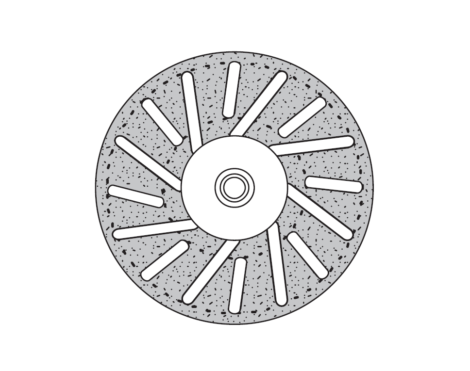 1646 - Diamant Trennscheibe Ø 22mm - 0,23 mm