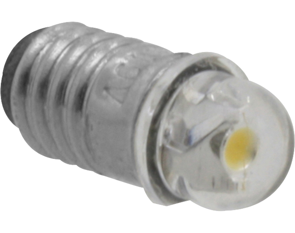770 - LED Glühlämpchen mit Fassung E5,5 - 12-19 V