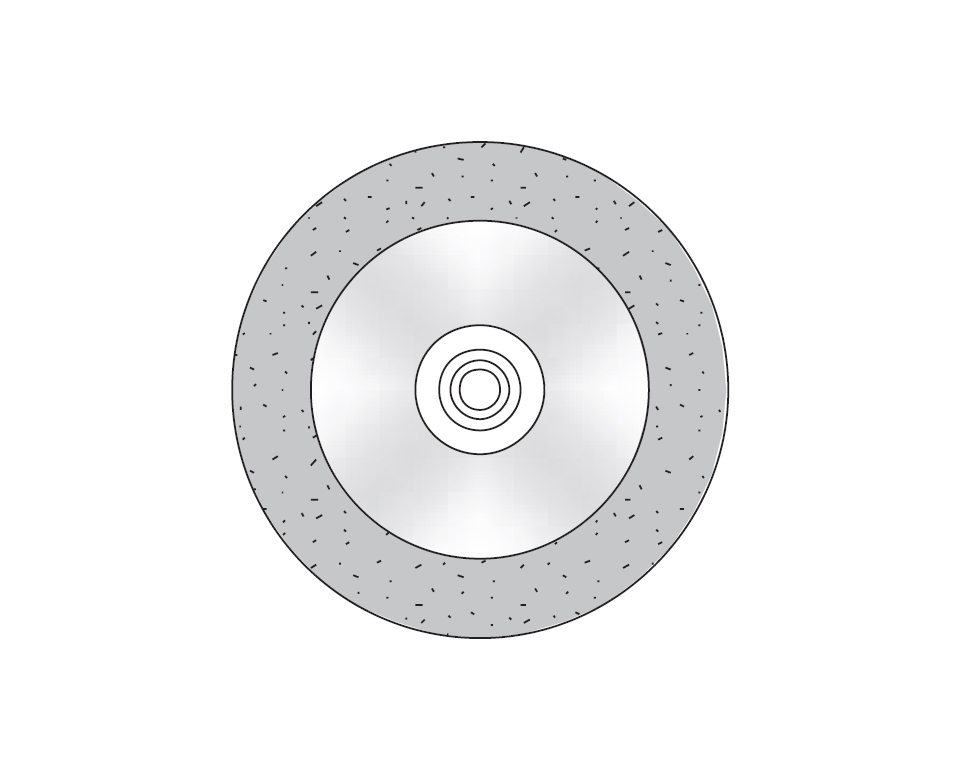 1634 - Diamant - Trennscheibe Ø 19 mm, Schnittstärke 0,3 mm