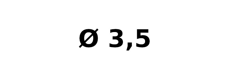 Durchmesser 3,5