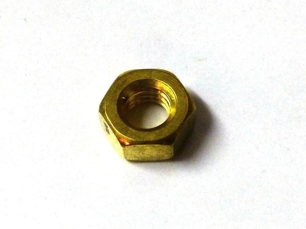 Sechskantmuttern DIN 934 Messing M 14 x 1,5 Ms VE= 50Stück
