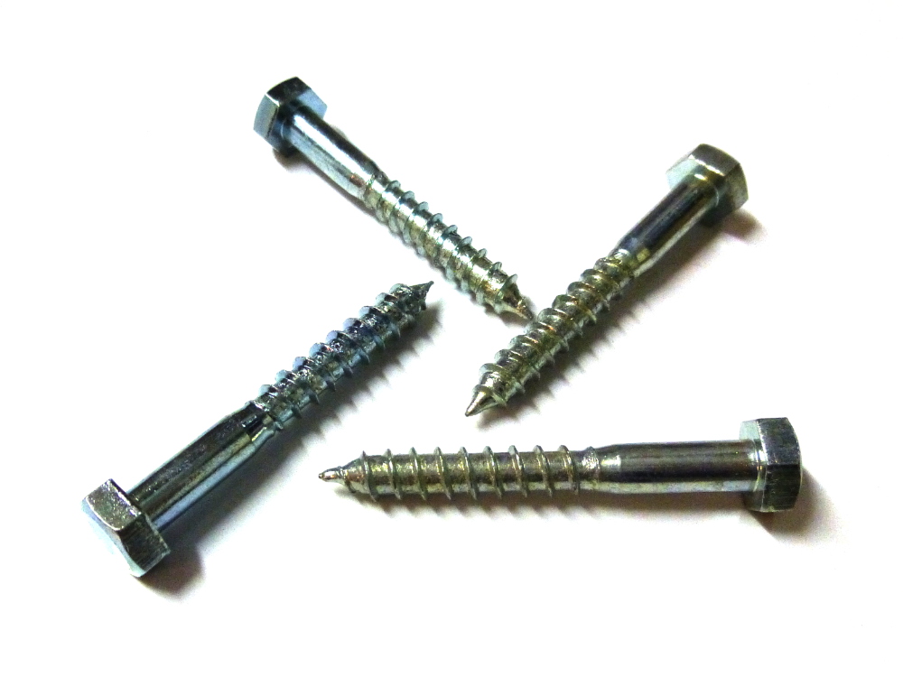 Sechskant-Holzschr. 5 x 25mm VE=100
