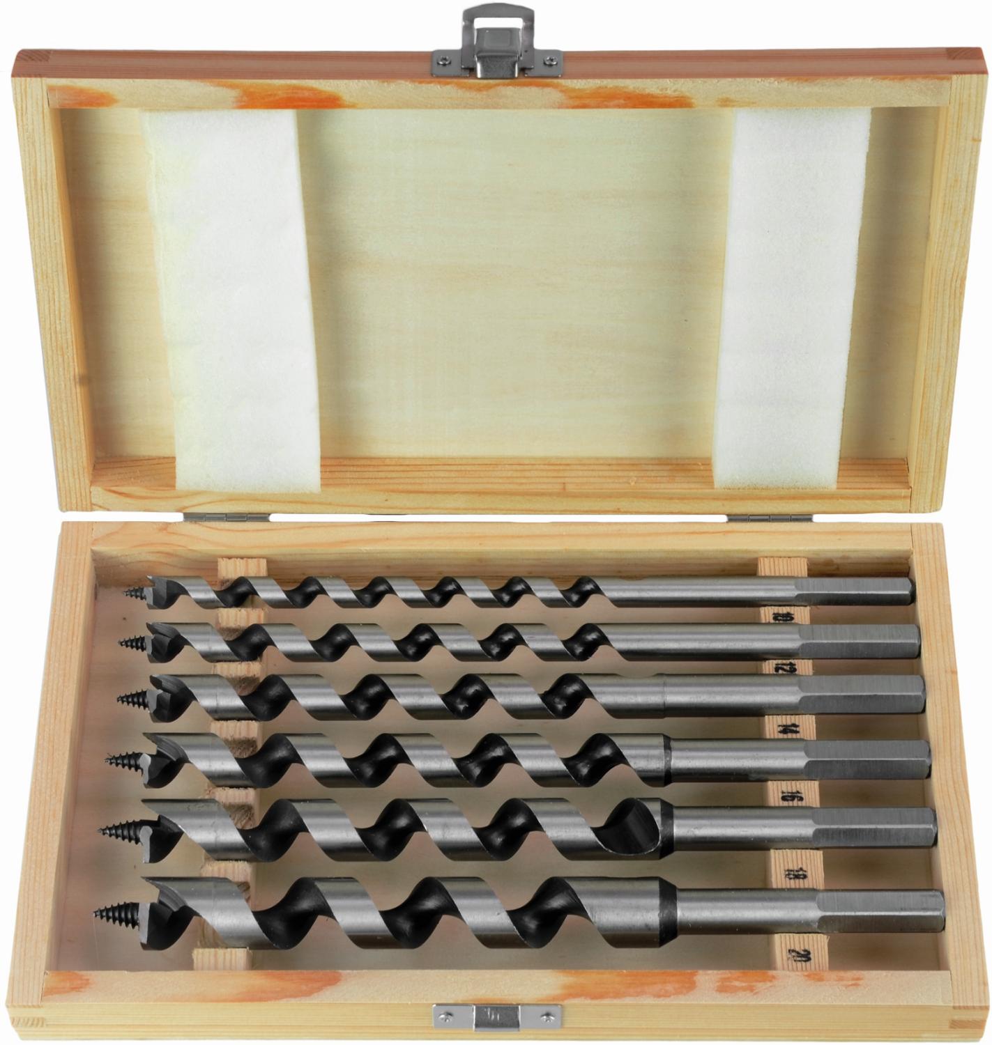 Projahn - S Holz Schlangenbohrer L 230 mm Holzkassette 6tlg - 1 Stück