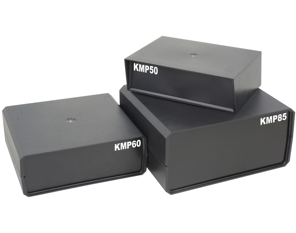 KMP60 - Kunststoff Modul Gehäuse 160x140x60 mit 4 Gerätefüßen