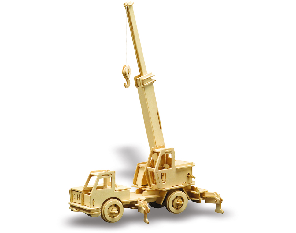 M863-4 - Holzbausatz Kranwagen