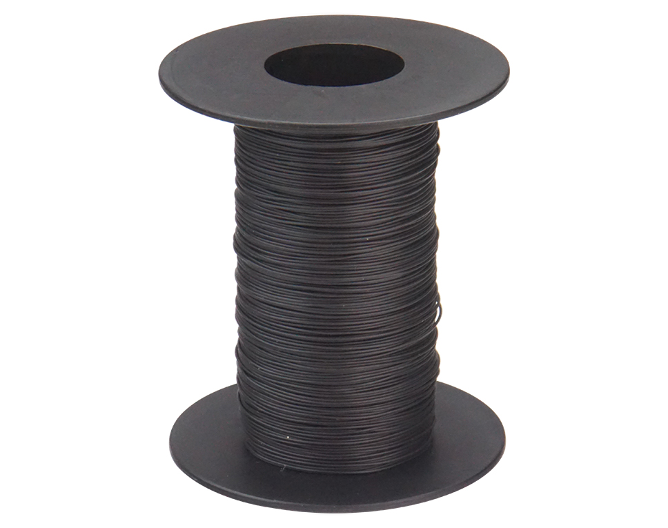 110-1-100 - Kupferschalt Litze 0,04 mm² / 100 m schwarz