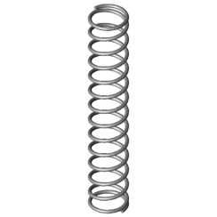 Druckfeder - Edelstahl - 0,12 x 1,32 x 7,5mm