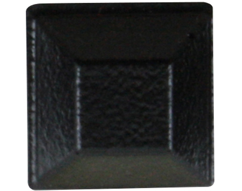 E20 - Gerätefüße schwarz, quadratisch, 20 mm (Packung mit 98 Stück)