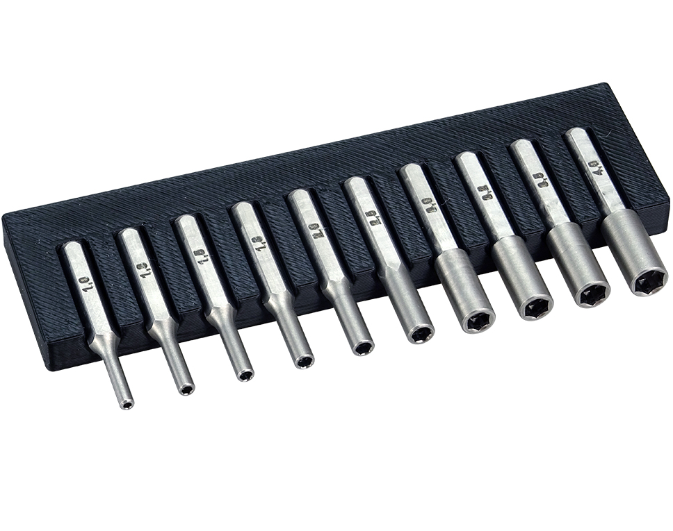 865-SET - Micro Steckschlüssel Set 10-tlg. 1-4 mm
