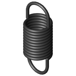 Zugfeder - Federstahl - 0,25 x 2,2 x 5,9mm