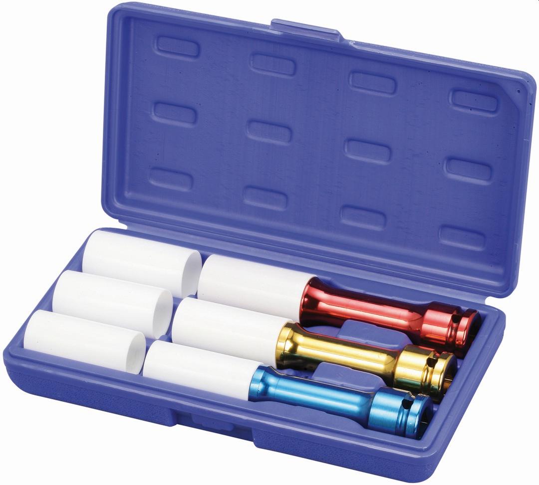 Projahn - 1/2" Extra Tiefe Schlagnuss Satz f. Alufelgen 6tlg - 1 Stück